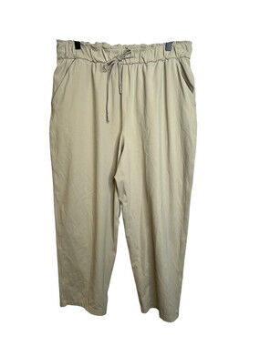 Lululemon Stretch High Rise Crop 23" Beige Women's Size 12 W6BLTS